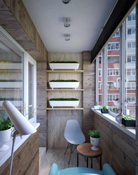18 потрясающих идей дизайна лоджии, которые сделают ее настоящим «сердцем» квартиры