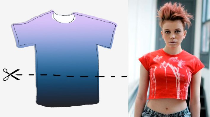 15 безумно крутых идей, как из обычной футболки сделать стильную вещь