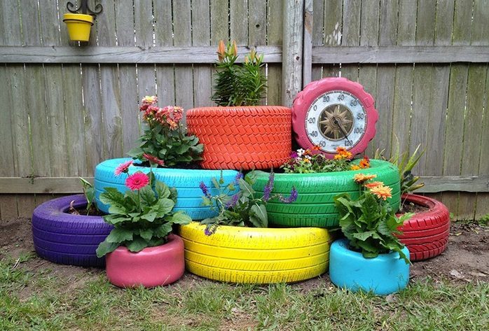 Идеи украшения сада, которые вы легко можете сделать сами