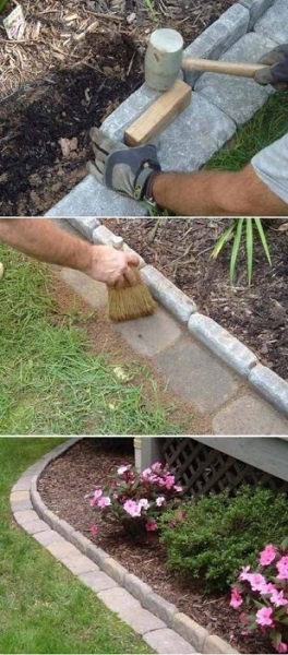 Что можно сделать из кирпичей в своем саду