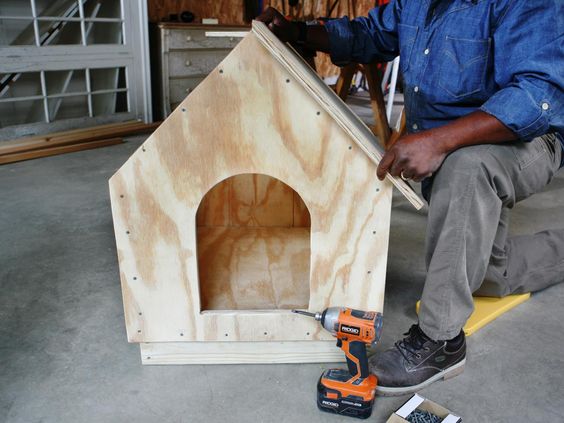 Строим будку для собаки: 10 пошаговых инструкций на фото