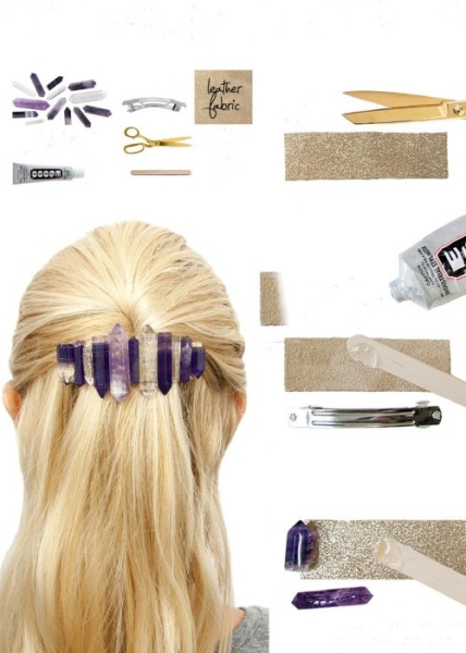 18 необычных украшений для волос, которые можно сделать своими руками